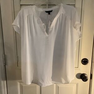 Banana Republic Classic White Blouse